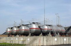 Cylindrical LPG Tank And LNG Storage Spherical Tank