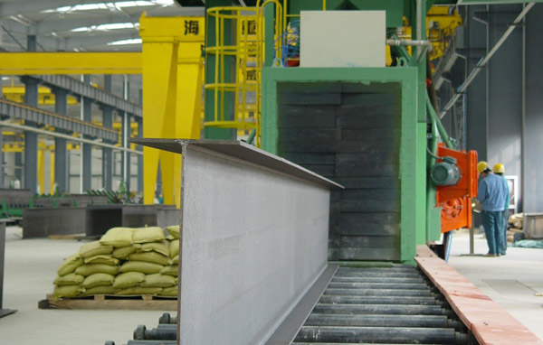 Conveyor System of Steel Fabrication Line